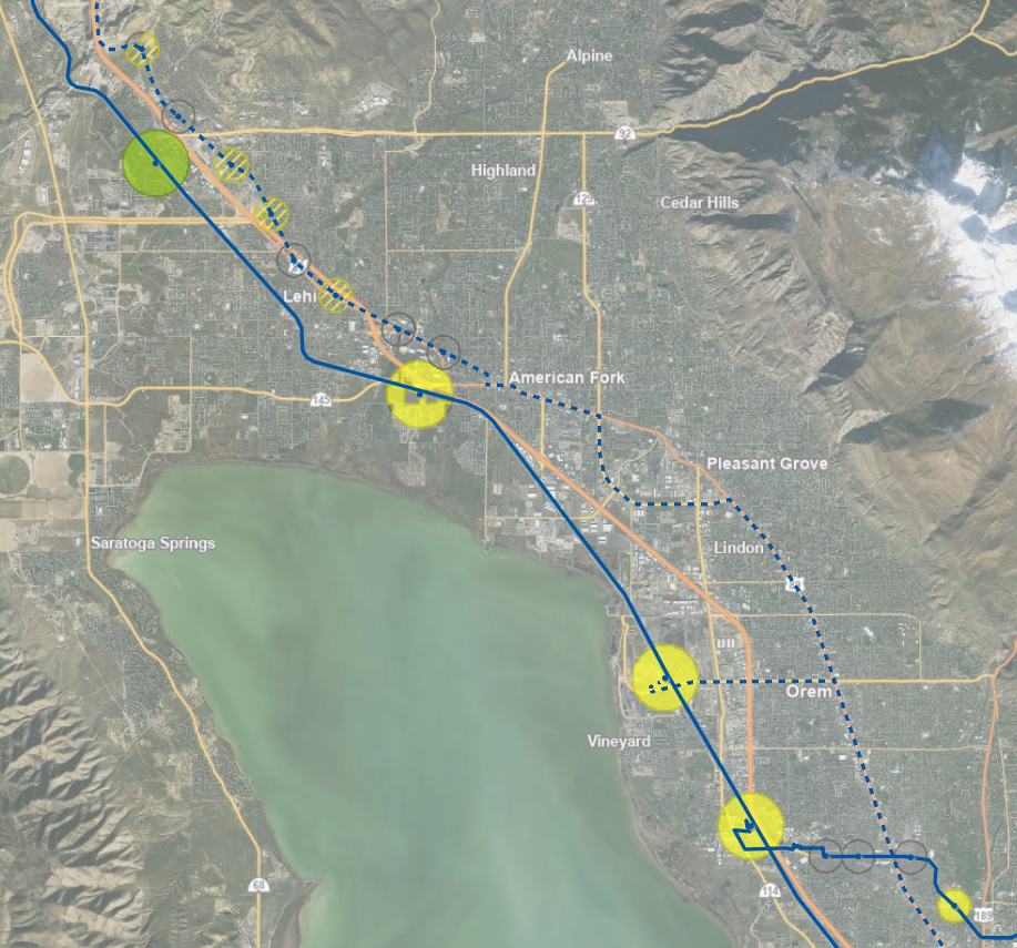 Station Area Plans Map